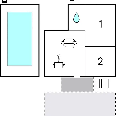 2 Bedroom In *